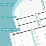 Monthly Planner 2023-2025 - Monthly Calendar 2023-2025 with Two-Side Pocket, July 2023 - June 2025, 9" x 11", Two Years Monthly Planner, Cardboard Cover, Perfect Organizer - Image 4